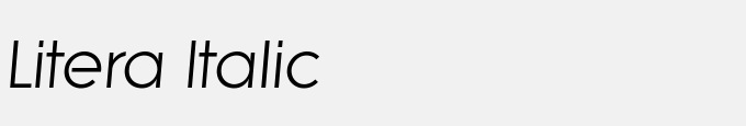 Litera Italic