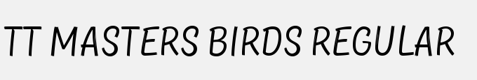 TT Masters DEMO Birds Regular