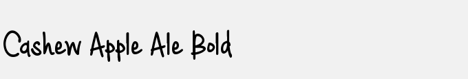 Cashew Apple Ale Bold
