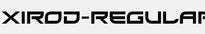 Xirod-Regular