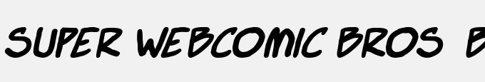 Super Webcomic Bros. Bold