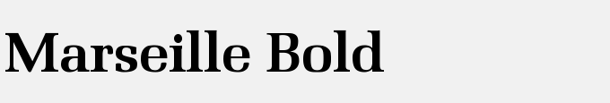 Marseille Bold