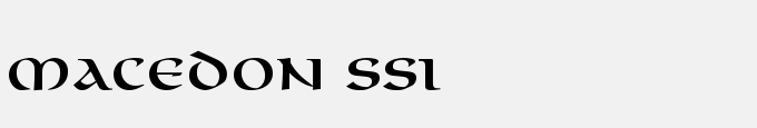 Macedon SSi