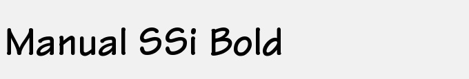 Manual SSi Bold