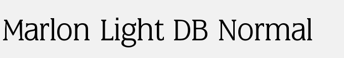 Marlon Light DB Normal