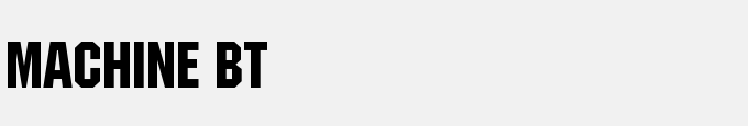 Machine BT