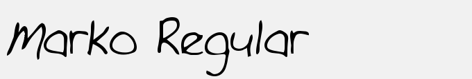 Marko Regular
