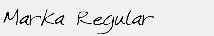 Marka Regular