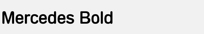 Mercedes Bold