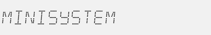 Minisystem