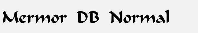 Mermor DB Normal
