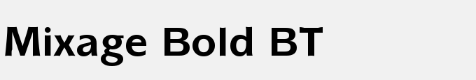 Mixage Bold BT