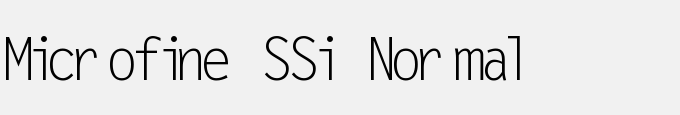 Microfine SSi Normal