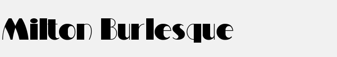 Milton Burlesque