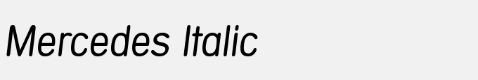 Mercedes Italic