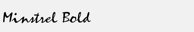 Minstrel Bold