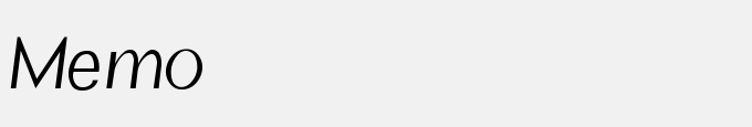Memo