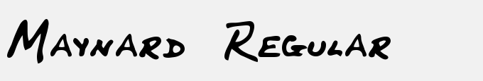 Maynard Regular