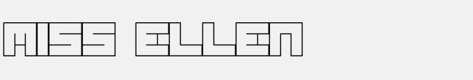 Miss Ellen