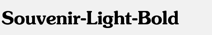 Souvenir-Light-Bold