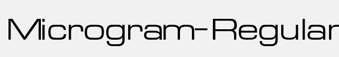 Microgram-Regular DB