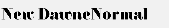 New Dawne-Normal