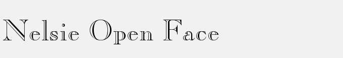 Nelsie Open Face