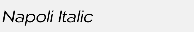 Napoli Italic