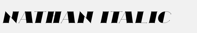 Nathan Italic