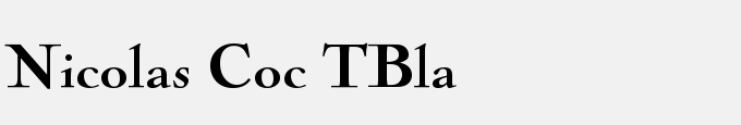 Nicolas Coc TBla