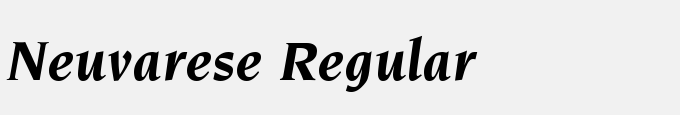 Neuvarese Regular