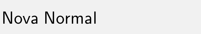Nova Normal