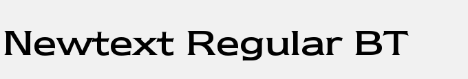 Newtext Regular BT