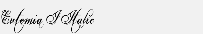 Eutemia I Italic