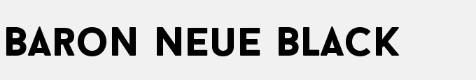 Baron Neue Black