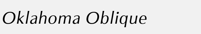 Oklahoma Oblique