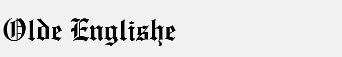 Olde Englishe