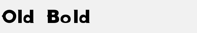 Old Bold