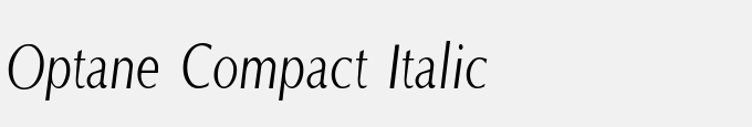 Optane Compact Italic