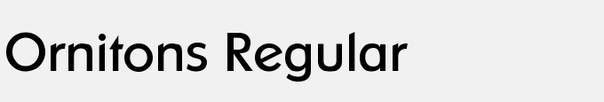 Ornitons Regular