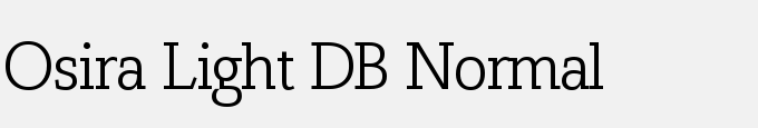 Osira Light DB Normal