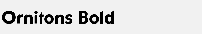 Ornitons Bold
