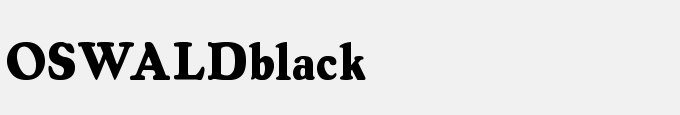 OSWALDblack