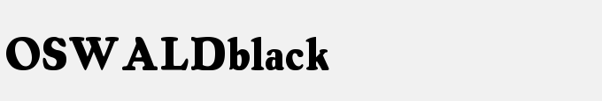 OSWALDblack