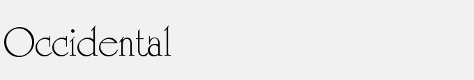 Occidental