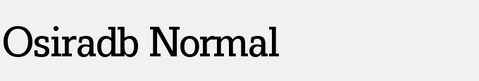 Osira DB Normal
