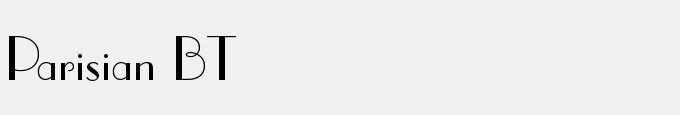 Parisian BT
