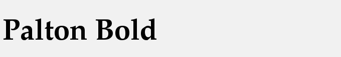 Palton Bold