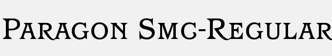 Paragon Smc-Regular DB