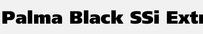 Palma Black SSi Extra Black